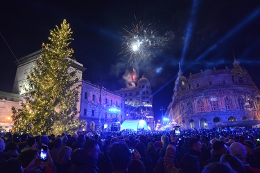 Genova, capodanno 2018 - la notte di San Silvestro in centro