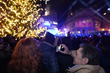 Genova, capodanno 2018 - la notte di San Silvestro in centro