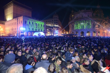 Genova, capodanno 2018 - la notte di San Silvestro in centro