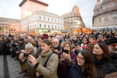 Genova, piazza De Ferrari - la tradizionale cerimonia medievale 