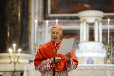 Genova, ultimo giorno dell'anno - la celebrazione del Te Deum pr