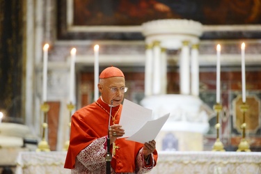 Genova, ultimo giorno dell'anno - la celebrazione del Te Deum pr