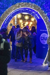 Genova, piazza De Ferrari - i giorni prima del natale