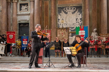 Genova, tradizionale cerimonia Confuego