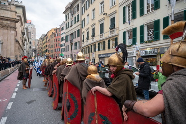 Genova, corteo storico per inaugurazione mercatino di San Nicola