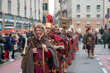 Genova, corteo storico per inaugurazione mercatino di San Nicola