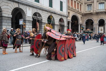 Genova, corteo storico per inaugurazione mercatino di San Nicola