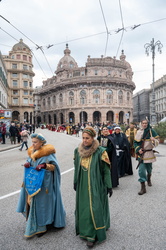 Genova, corteo storico per inaugurazione mercatino di San Nicola