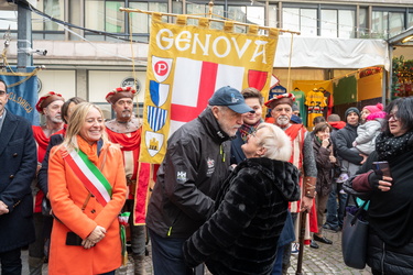 Genova, corteo storico per inaugurazione mercatino di San Nicola