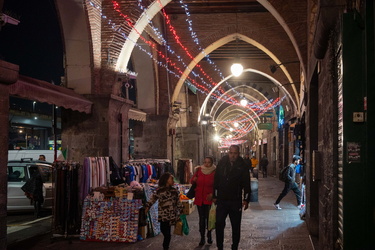 Genova, luminarie di Natale