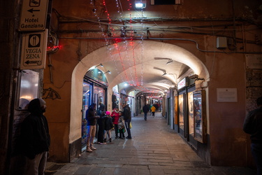 Genova, luminarie di Natale