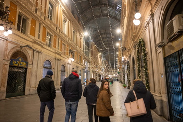 Genova, luminarie di Natale