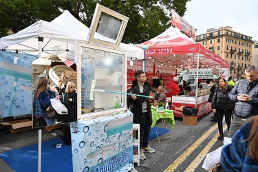 Genova, quartiere Terralba - tradizionale fiera di Sant Agata