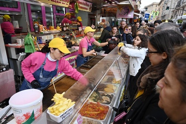 Genova, quartiere Terralba - tradizionale fiera di Sant Agata