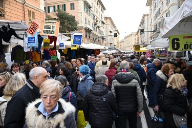 Genova, quartiere Terralba - tradizionale fiera di Sant Agata