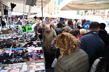 Genova, quartiere Terralba - tradizionale fiera di Sant Agata