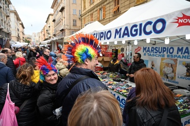 Genova, quartiere Terralba - tradizionale fiera di Sant Agata