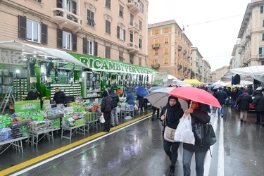 Genova - edizione sfortunata per fiera Sant'Agata causa maltempo