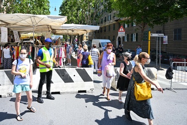 Genova, fiera di San Pietro quartiere foce