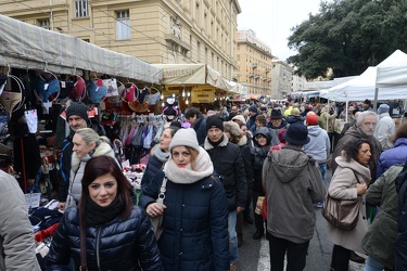 Genova, quartiere San Fruttuoso, Marassi - tradizionale fiera di