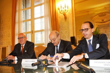 Genova - prefettura - firma accordo contro mafia