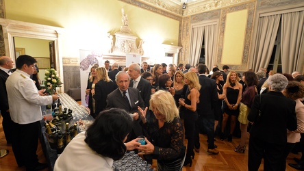 Genova - festa presso palazzo della meridiana - cocktail e aperi