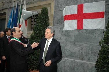 Genova - Ministro Rutelli visita palazzi Rolli