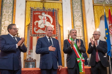 Genova, palazzo tursi - conferito titolo paganini ambassador al 