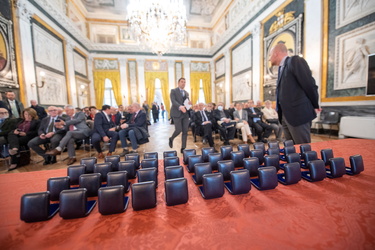 Genova, Tursi - premiazione maestri del lavoro
