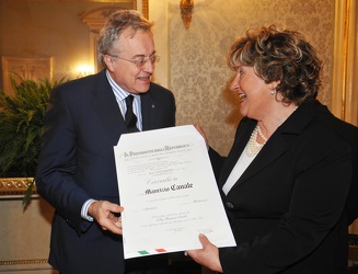 Genova - prefettura - conferimento diplomi OMRI