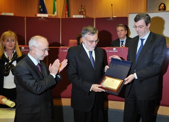 Andrea Riccardi premiato consiglio regionale