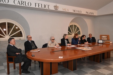 Genova, teatro Carlo Felice - premiazione premio Montale fuori d