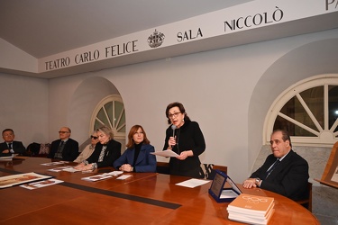 Genova, teatro Carlo Felice - premiazione premio Montale fuori d