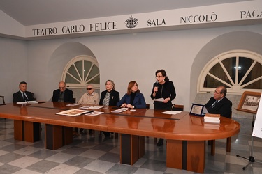 Genova, teatro Carlo Felice - premiazione premio Montale fuori d