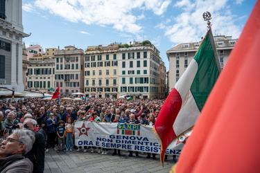 Genova, celebrazioni 25 Aprile
