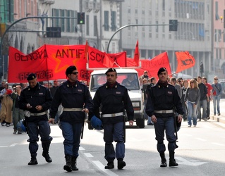 Genova - 25 aprile 2008 - manifestazione antifascista
