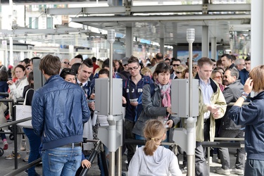 Genova - la giornata del 25 aprile in una citt√† affollata di tu