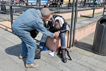 Genova - la giornata del 25 aprile in una citt√† affollata di tu