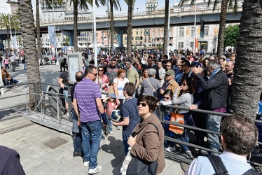 Genova - la giornata del 25 aprile in una citt√† affollata di tu