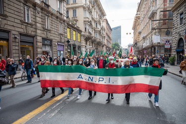 Genova, celebrazione 25 Aprile, festa della liberazione