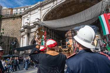 Genova, celebrazione 25 Aprile, festa della liberazione