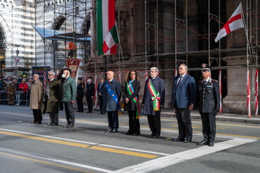 Genova, celebrazione 25 Aprile, festa della liberazione