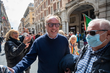 Genova, celebrazione 25 Aprile, festa della liberazione