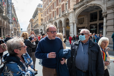 Genova, celebrazione 25 Aprile, festa della liberazione