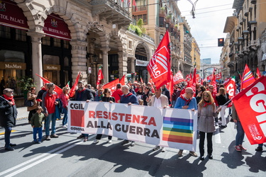 Genova, celebrazione 25 Aprile, festa della liberazione