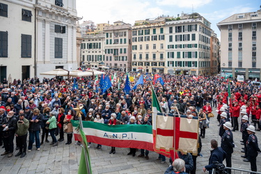 Genova, celebrazione 25 Aprile, festa della liberazione