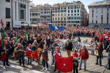 Genova - celebrazioni 25 Aprile