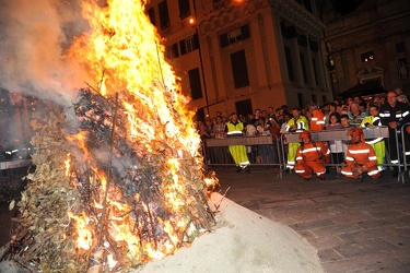 Ge - tradizionale falò San Giovanni