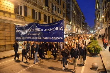 Genova - 70esima celebrazione deportazione ebrei genovesi 3 nove