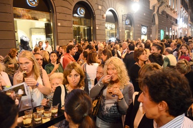 Genova - apertura serale boutique Gucci 